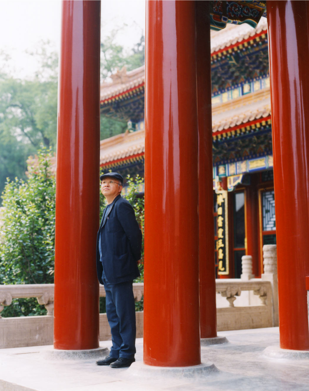photo：北京北西部に位置する皇帝の庭園・頤和園にて
